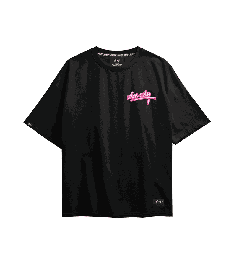 MDF Polera GTA VICECITY Negro S
