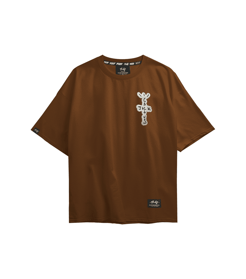 MDF Polera CACTUS JACK Original Cafe XL