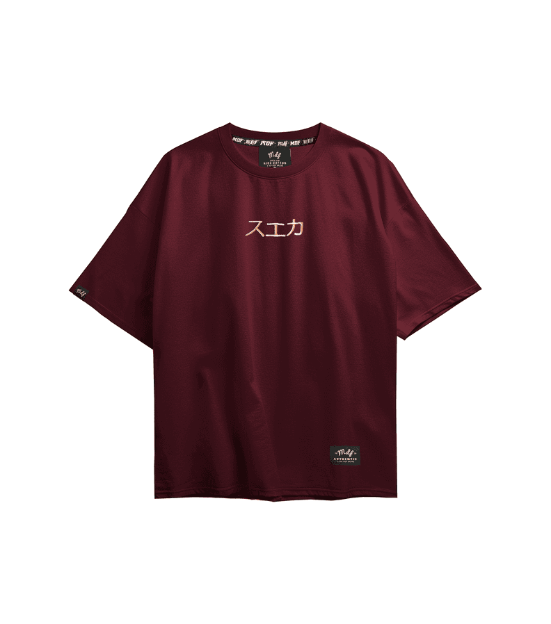 MDF Polera ORIGINAL ZEN Burdeo XL