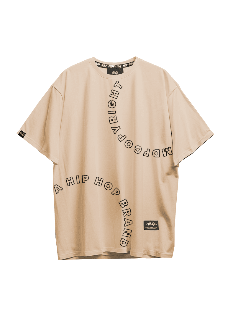 MDF Polera HALF Beige M