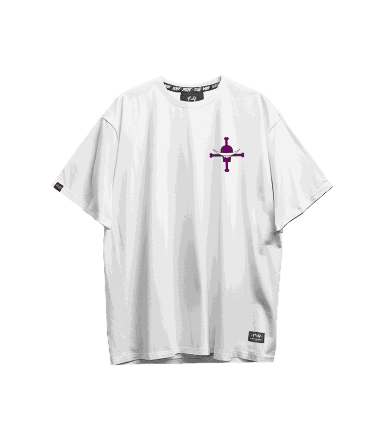 MDF Polera Shirohige Blanco XXL