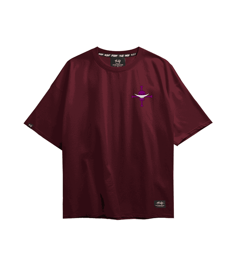 MDF Polera Shirohige Burdeo S