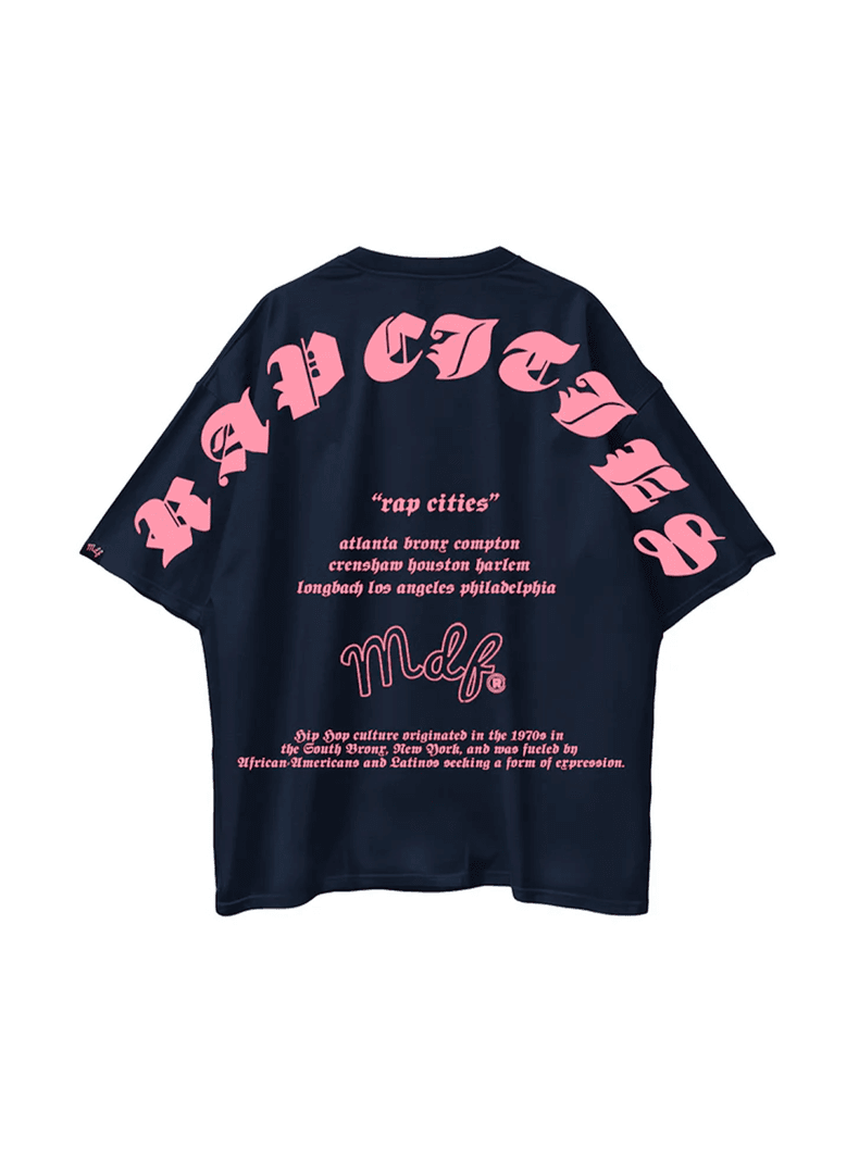 MDF Polera RAP ORIGINS Azul M