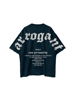 MDF Polera BE ARROGANT Azul M