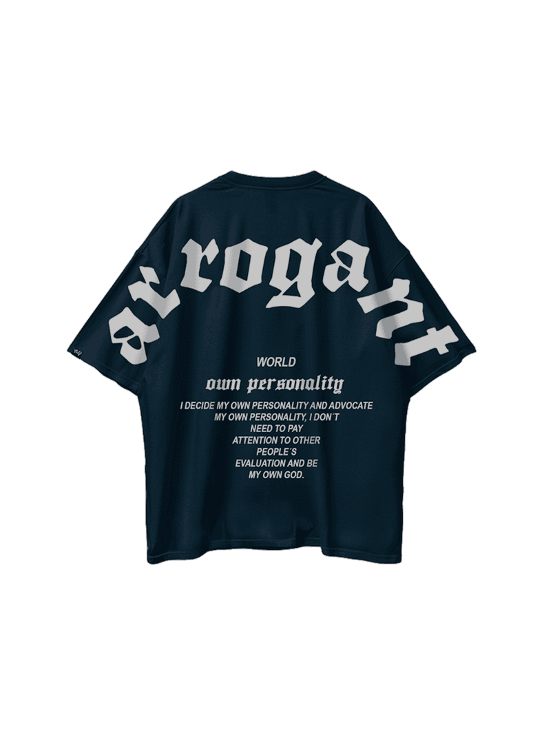 MDF Polera BE ARROGANT Azul XL