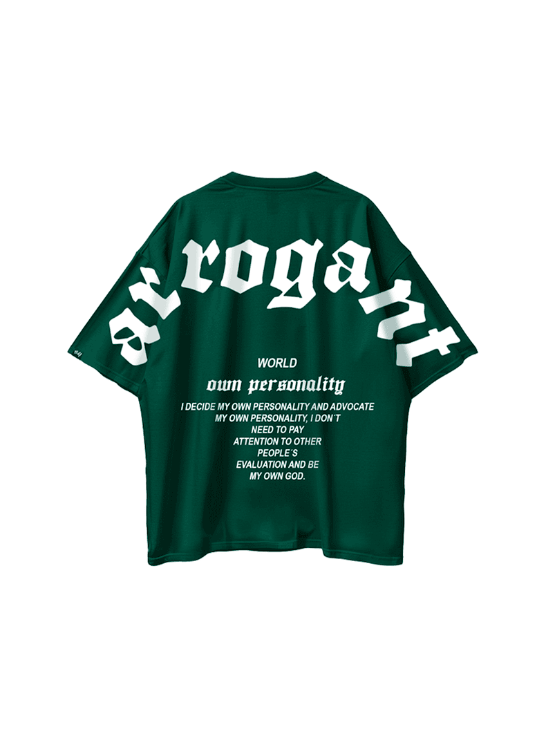 MDF Polera BE ARROGANT Verde XXXL