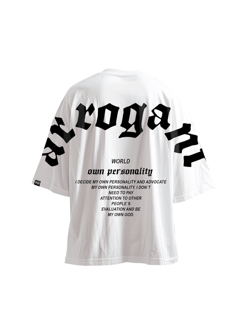 MDF Polera BE ARROGANT Blanco M
