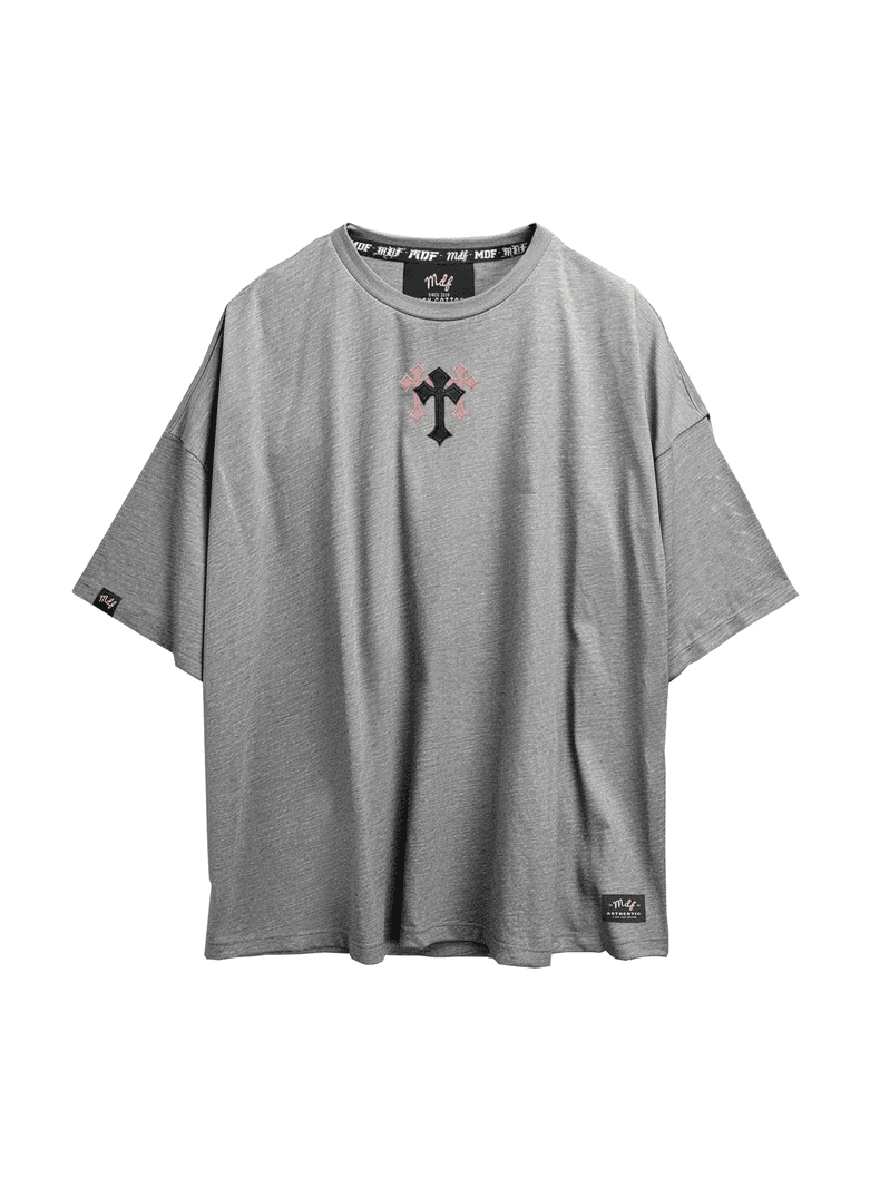 MDF Polera DARK CROSS Gris XL