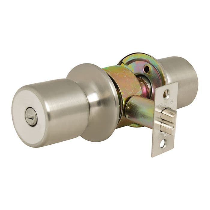 Cerradura Cilindrica Odis 205 Bano - Plata Gris
