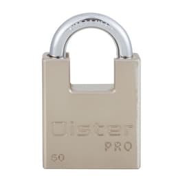 Candado Oister PRO con Hombros 60mm Gris