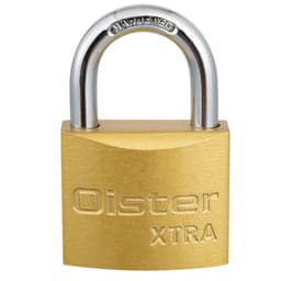 Candado Oister XTRA 40mm Dorado