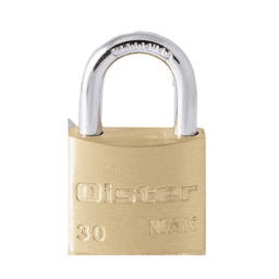 Candado Oister MAX 30mm Dorado
