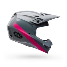 Casco Moto MX-10 Mips Aviator Gris/Rosado Bell L