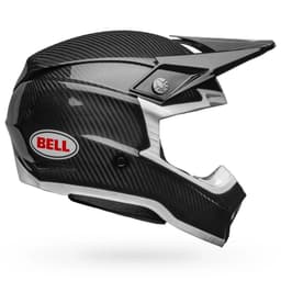 Casco Moto Moto-10 Spherical Solid Negro/Blanco Bell M