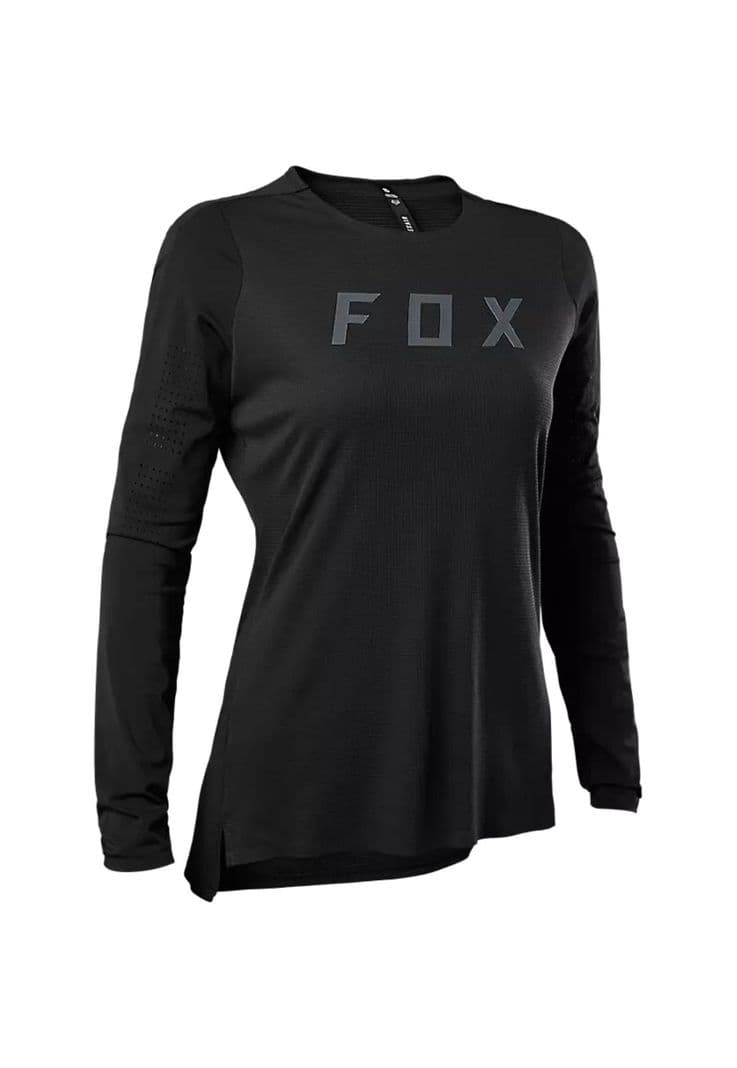 Polera Bicicleta Mujer Flexair Pro Manga Larga Negro Fox L