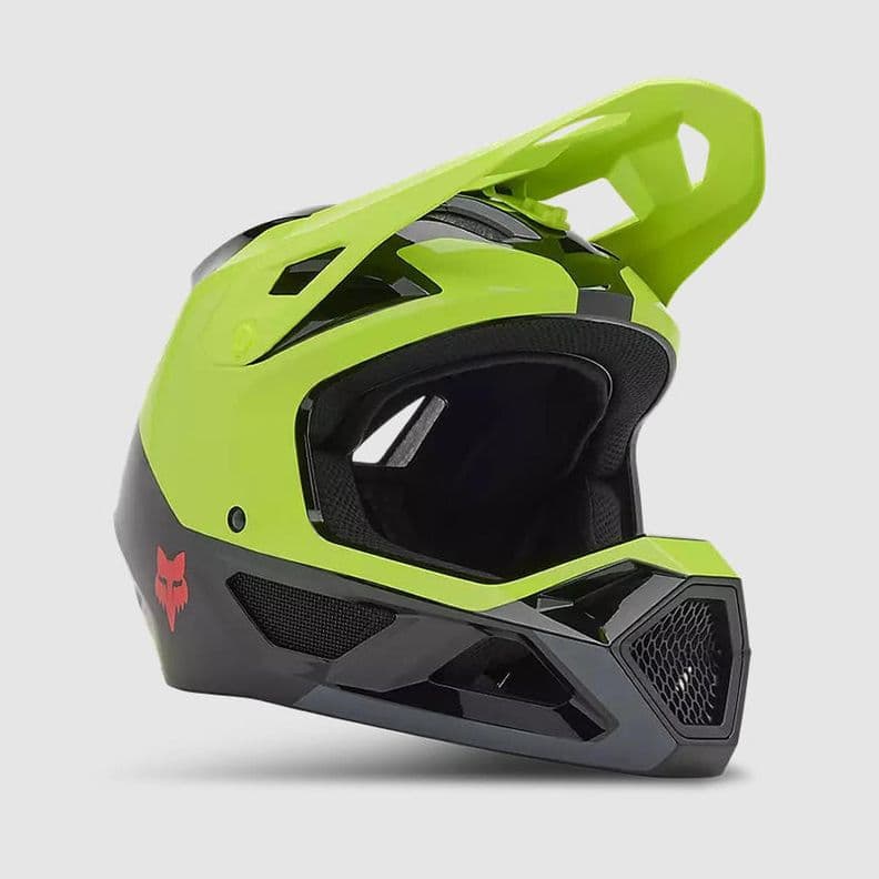 Casco Bicicleta New Rampage Barge Amarillo Fox M