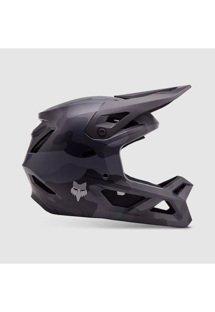Casco Bicicleta Nino New Rampage Camo Negro Fox S