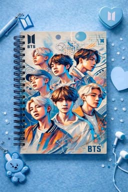 Agenda Planner BTS Joined Organizacion, | Planificacion y Estilo
