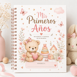 Agenda Pediatrico Nina | Mis Primeros Anos | Controles, Vacunas y Crecimiento