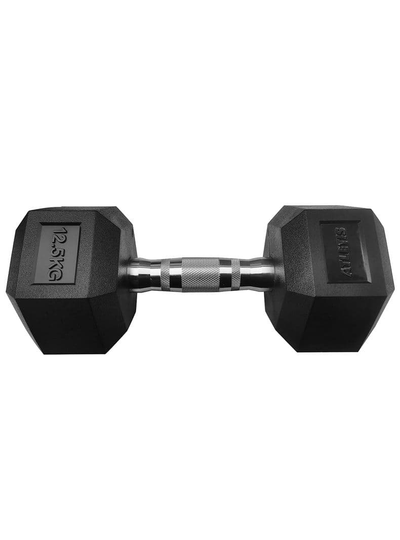 Mancuerna Hexagonal 12,5 Kg Negro