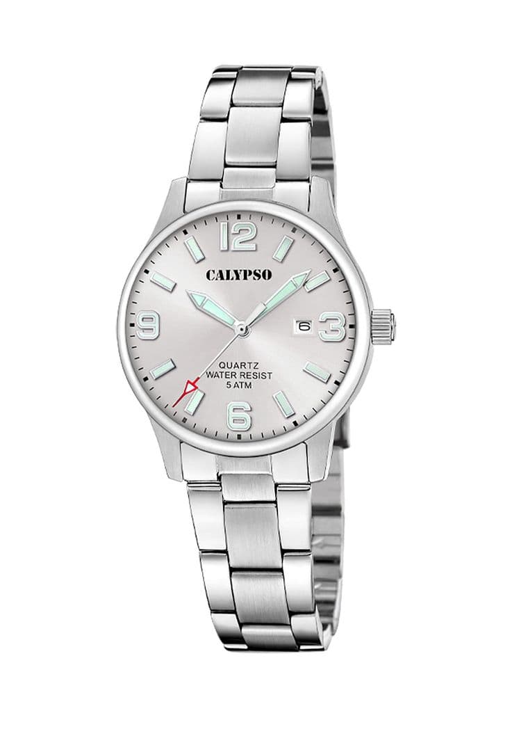 Reloj K5861/2 Calypso Plateado Mujer Basic Plateado Metalico