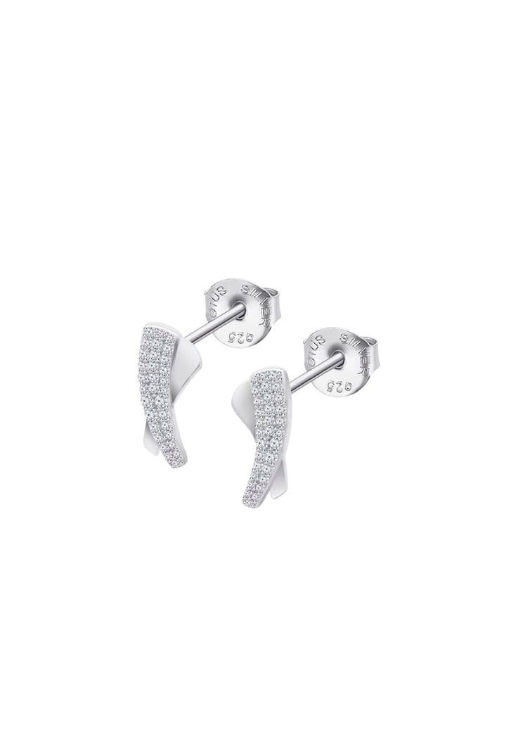 Aros Lp3845-4/1 Lotus Silver Mujer Fantasy Plateado Metalico