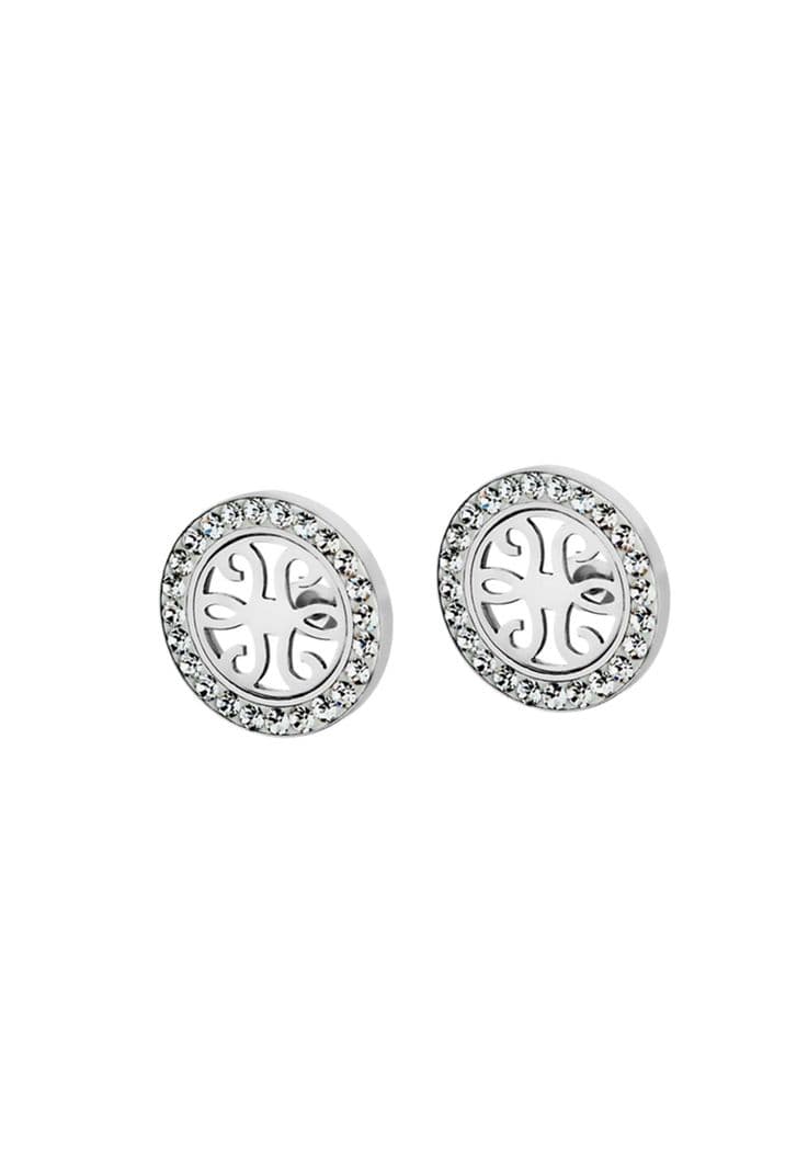 Aros Ls1779-4/1 Lotus Style Mujer Urban Woman Plateado Metalico