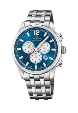 Reloj C4744/5 Candino Swiss Azul Hombre Couple Classic