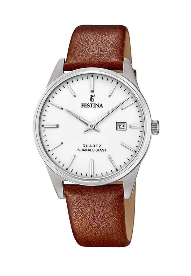 Reloj F20512/2 Festina Plateado Hombre Acero Clasico Plateado Metalico