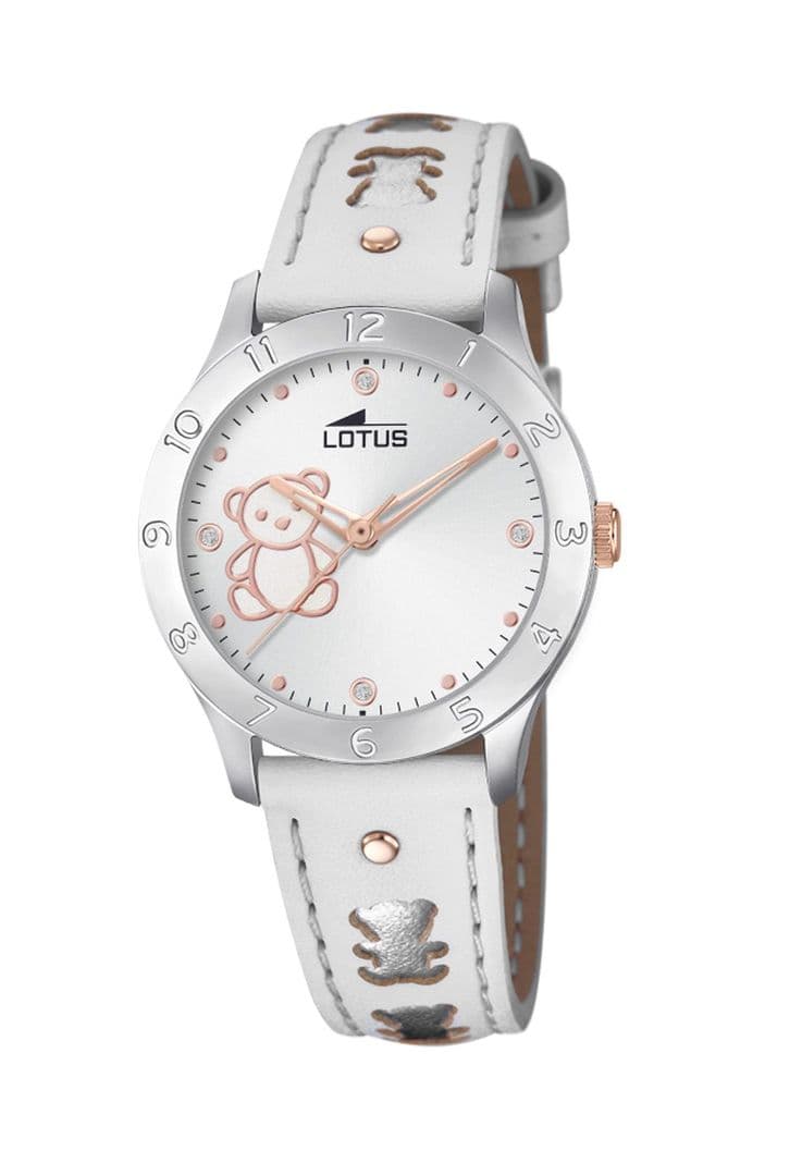 Reloj 18657/A Lotus Plateado Infantil Junior Collection Plateado Metalico