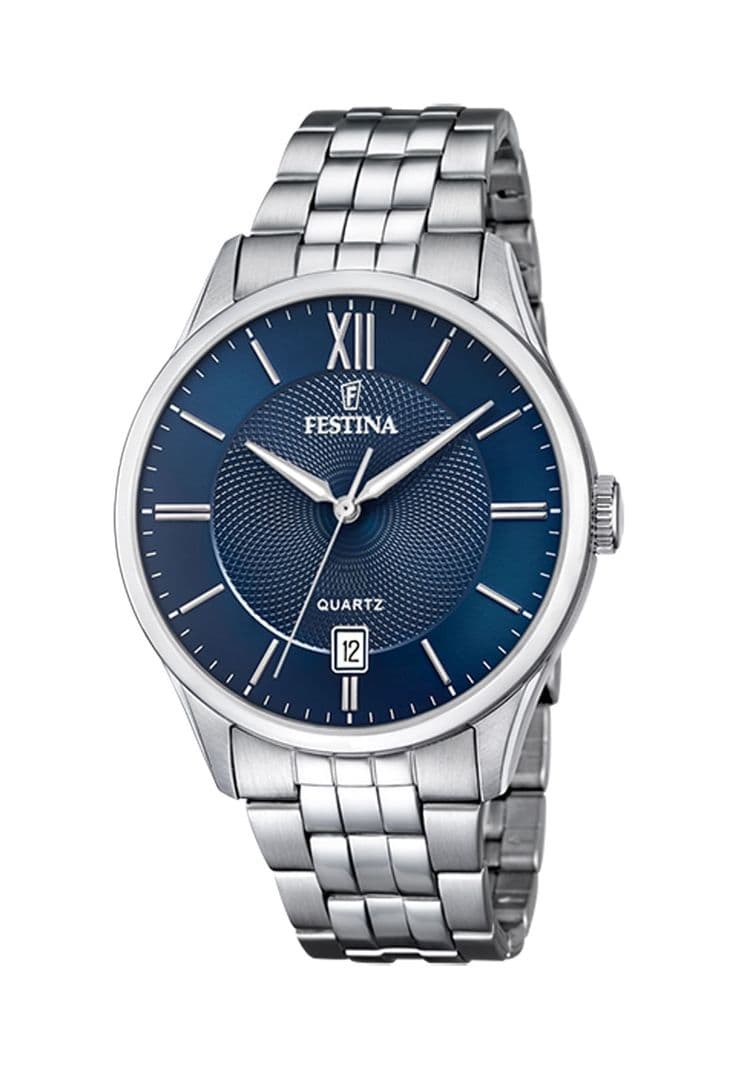 Reloj F20425/2 Festina Azul Acero Hombre Acero Clasico