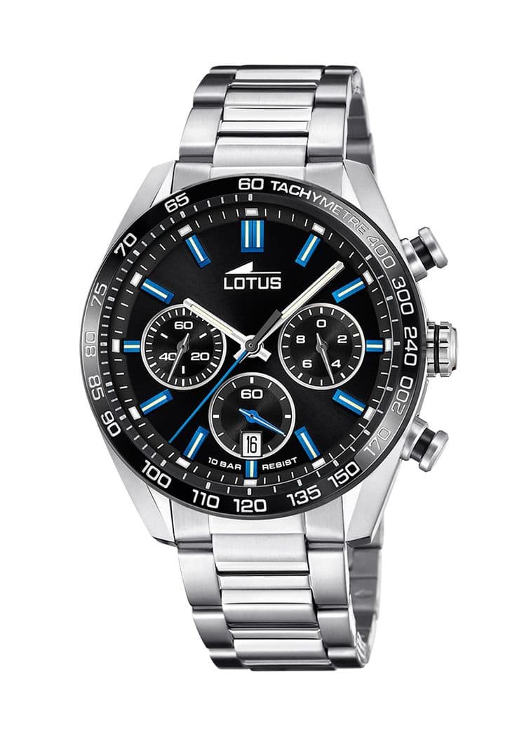 Reloj 18916/3 Lotus Negro Hombre Chrono