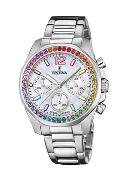 Reloj F20606/2 Festina Nacar Mujer Boyfriend Collection Blanco