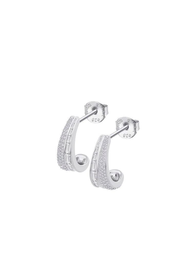 Aros Lp3853-4/1 Lotus Silver Mujer Colors Plateado Metalico