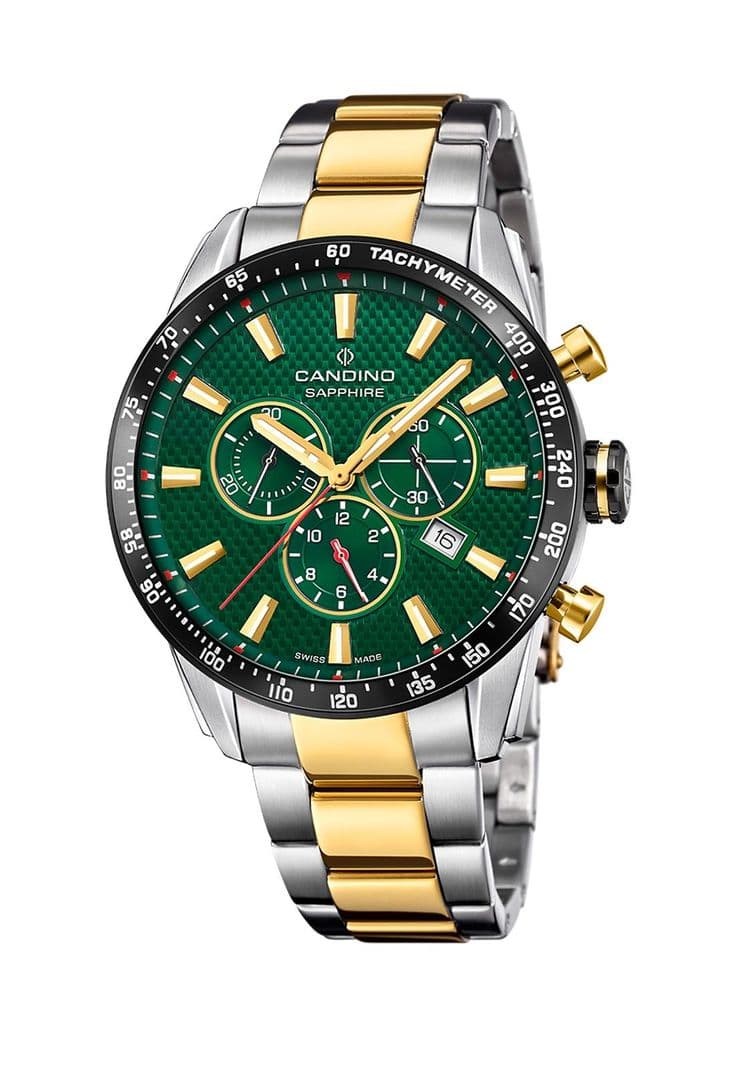 Reloj C4748/3 Candino Swiss Verde Hombre Couple Classic