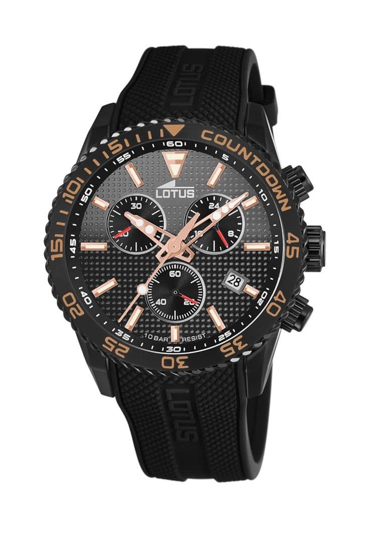 Reloj 18672/C Lotus Negro Hombre Lotus R