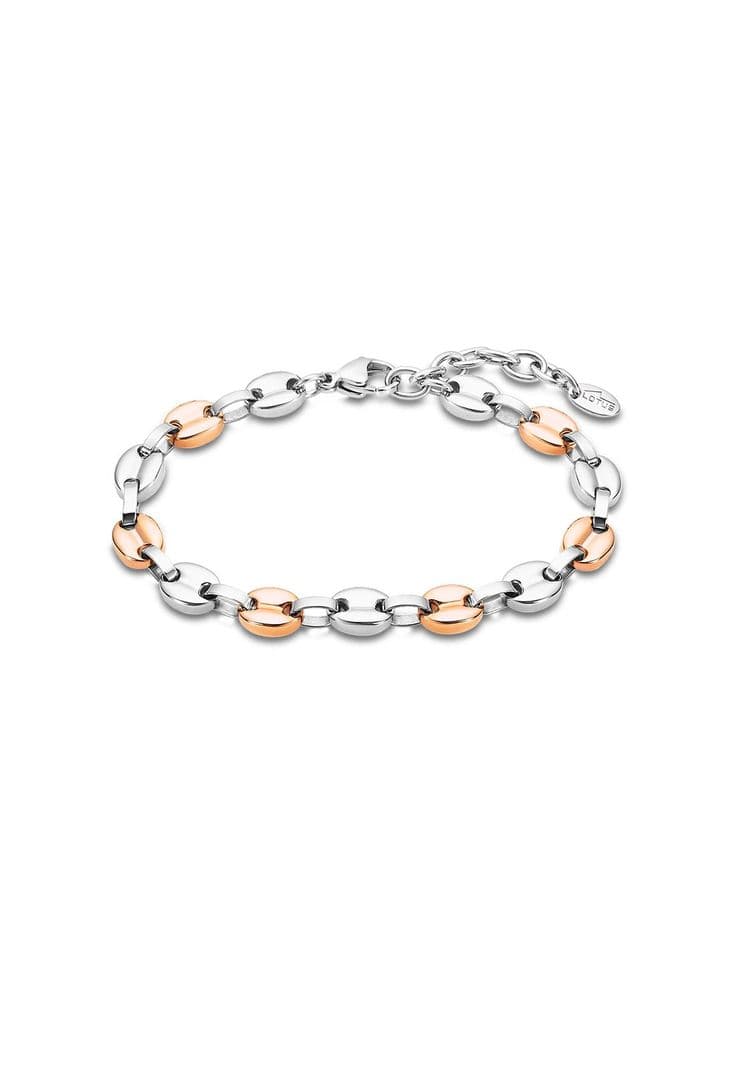 Pulsera Ls2124-2/3 Lotus Style Mujer Urban Woman Plateado Metalico