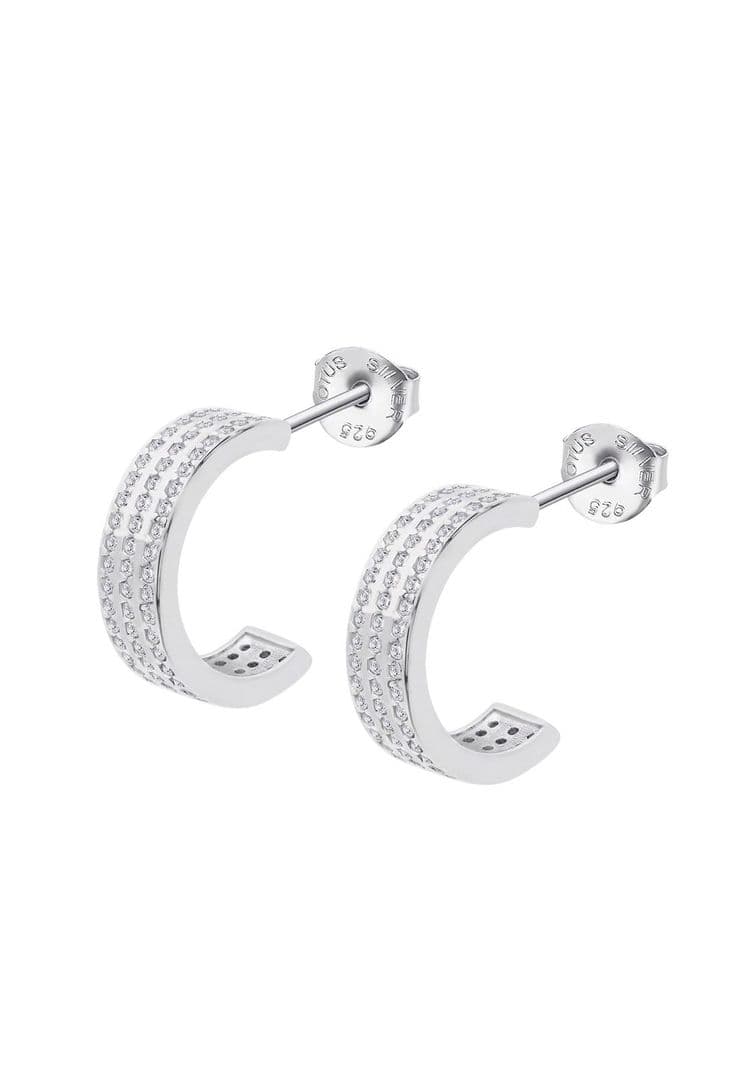 Aros Lp3830-4/1 Lotus Silver Mujer Colors Plateado Metalico