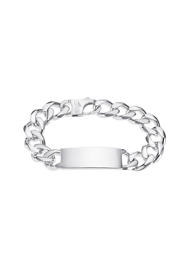 Pulsera Lp3432-2/1 Lotus Silver Hombre Urban Man Plateado Metalico
