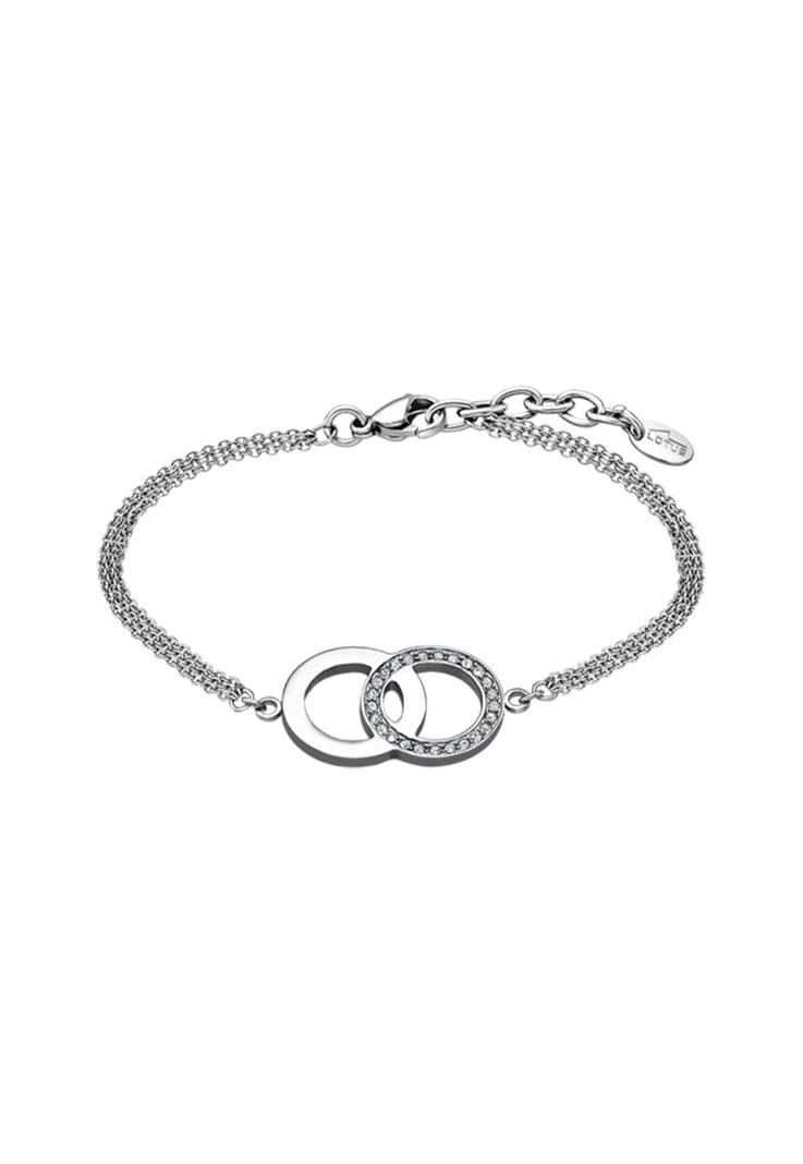 Pulsera Ls1913-2/1 Lotus Style Mujer Bliss Plateado Metalico