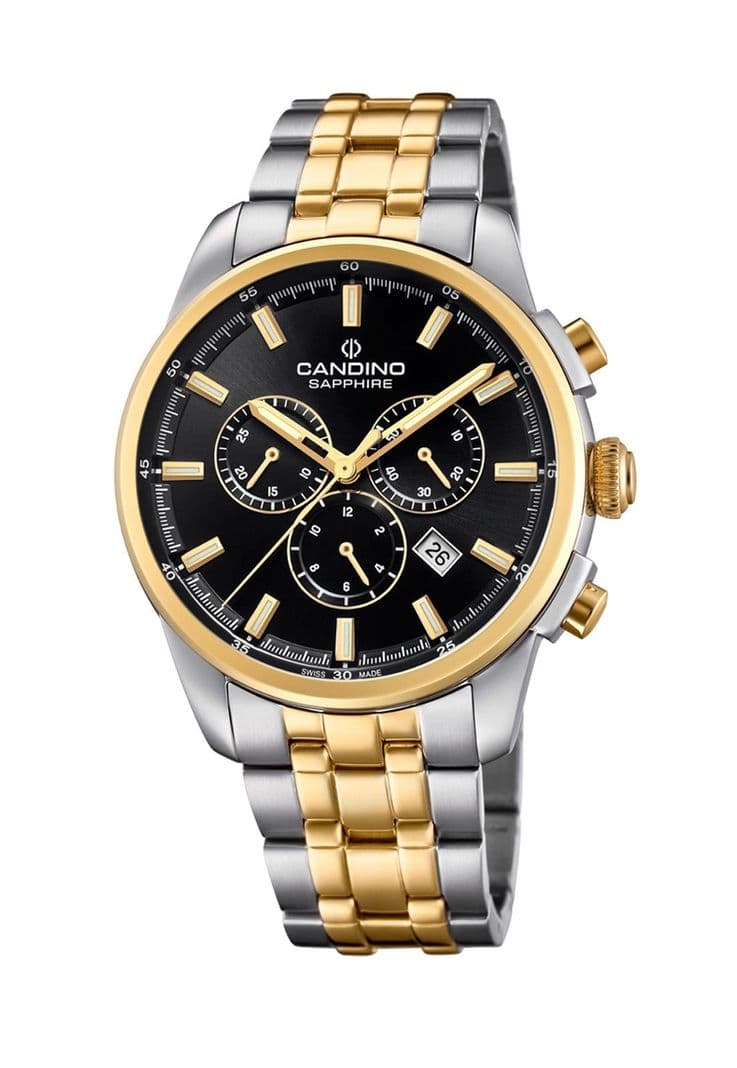 Reloj C4699/4 Candino Negro Hombre Classic Tradition Plateado