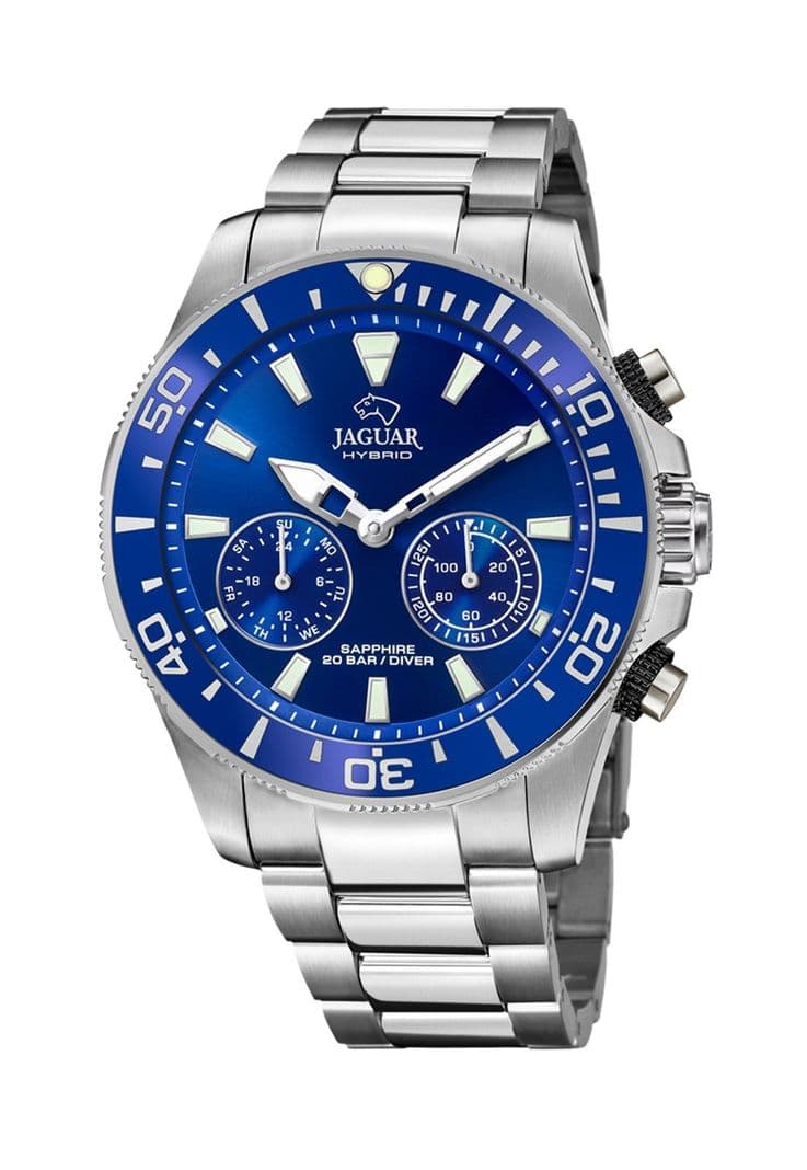 Reloj J888/1 Jaguar Plateado Hombre Hybrid Plateado Metalico