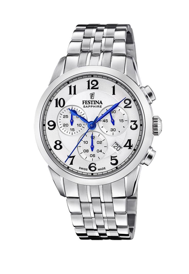Reloj F20040/1 Festina Swiss Blanco Mujer Chrono