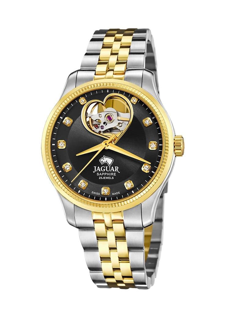 Reloj J995/2 Jaguar Swiss Negro Mujer Automatico