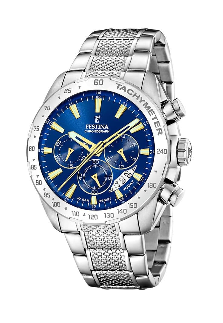 Reloj F20668/2 Festina Azul Hombre Timeless Chronograph