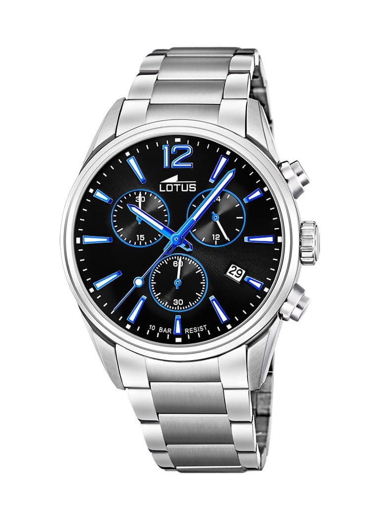 Reloj 18690/6 Lotus Negro Hombre Chrono