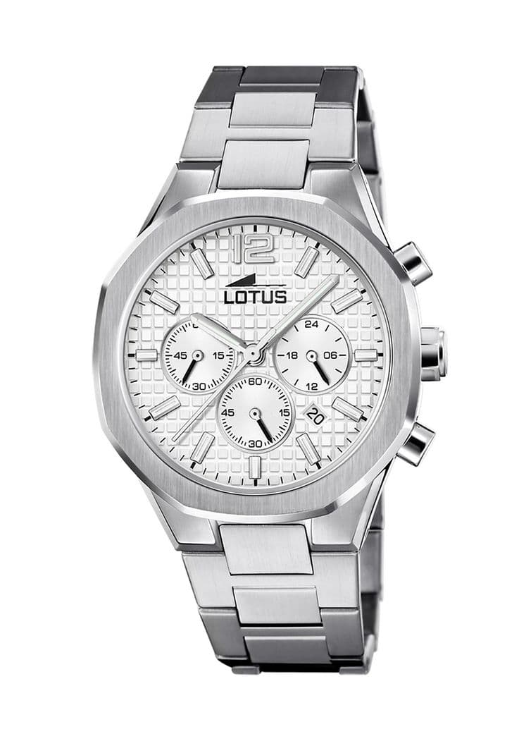 Reloj 18847/1 Lotus Plateado Hombre Cellent Plateado Metalico