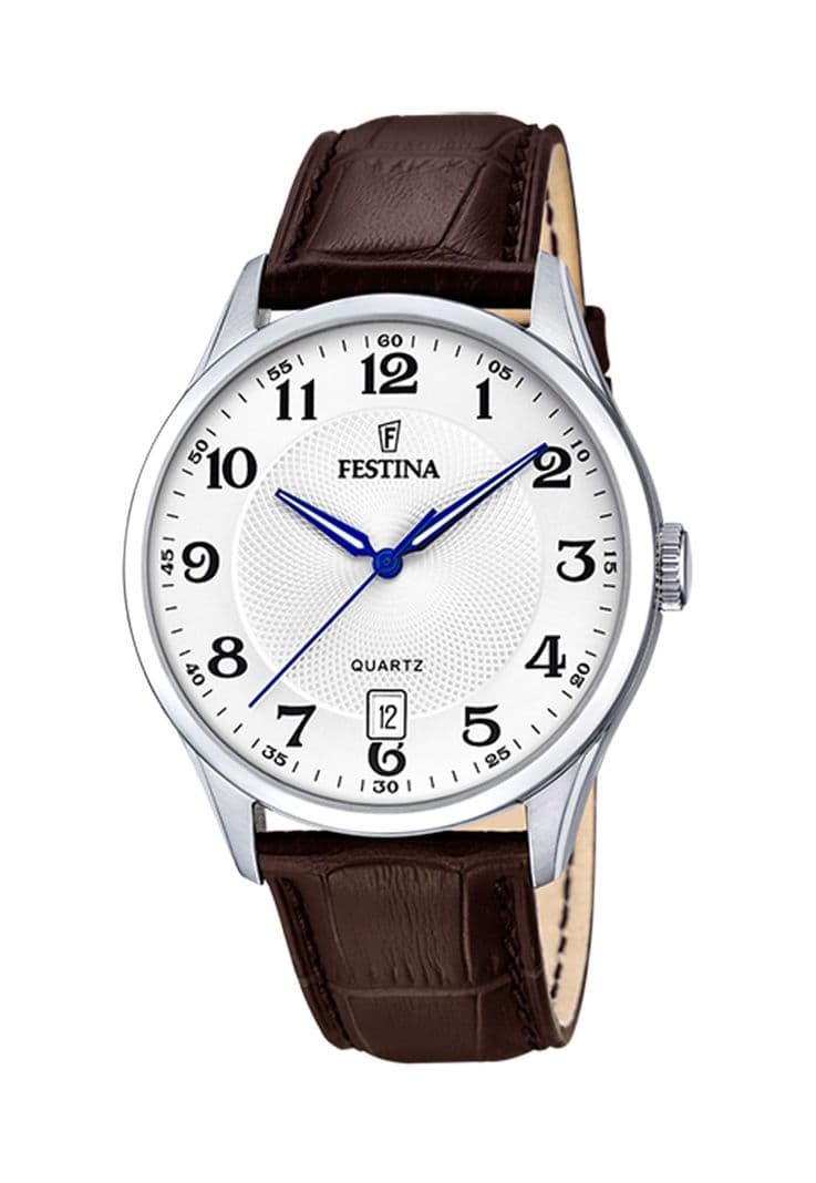 Reloj F20426/1 Festina Blanco Hombre Acero Clasico