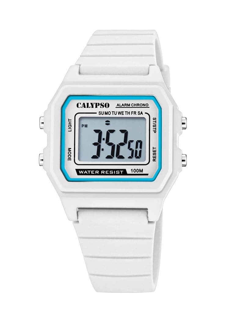 Reloj K5805/1 Calypso Blanco Hombre Digital Crush