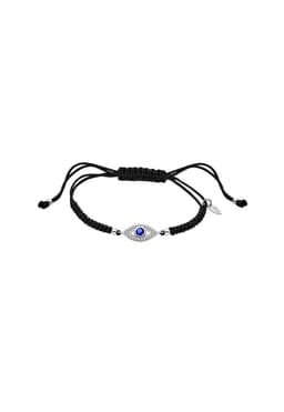 Pulsera Lp1971-2/3 Lotus Silver Mujer Mystic Negro